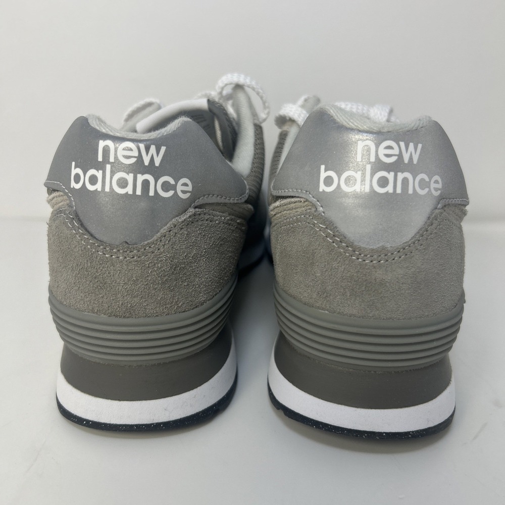 New‎ Balance 574 Core Grey  Women's Sz 10.5 D Wide WL574EVG Classic Suede NIB - Picture 3 of 11